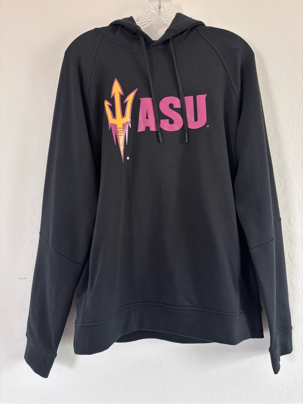 LULULEMON Arizona State University ASU Hooded Sweatshirt Hoodie Black Size Large